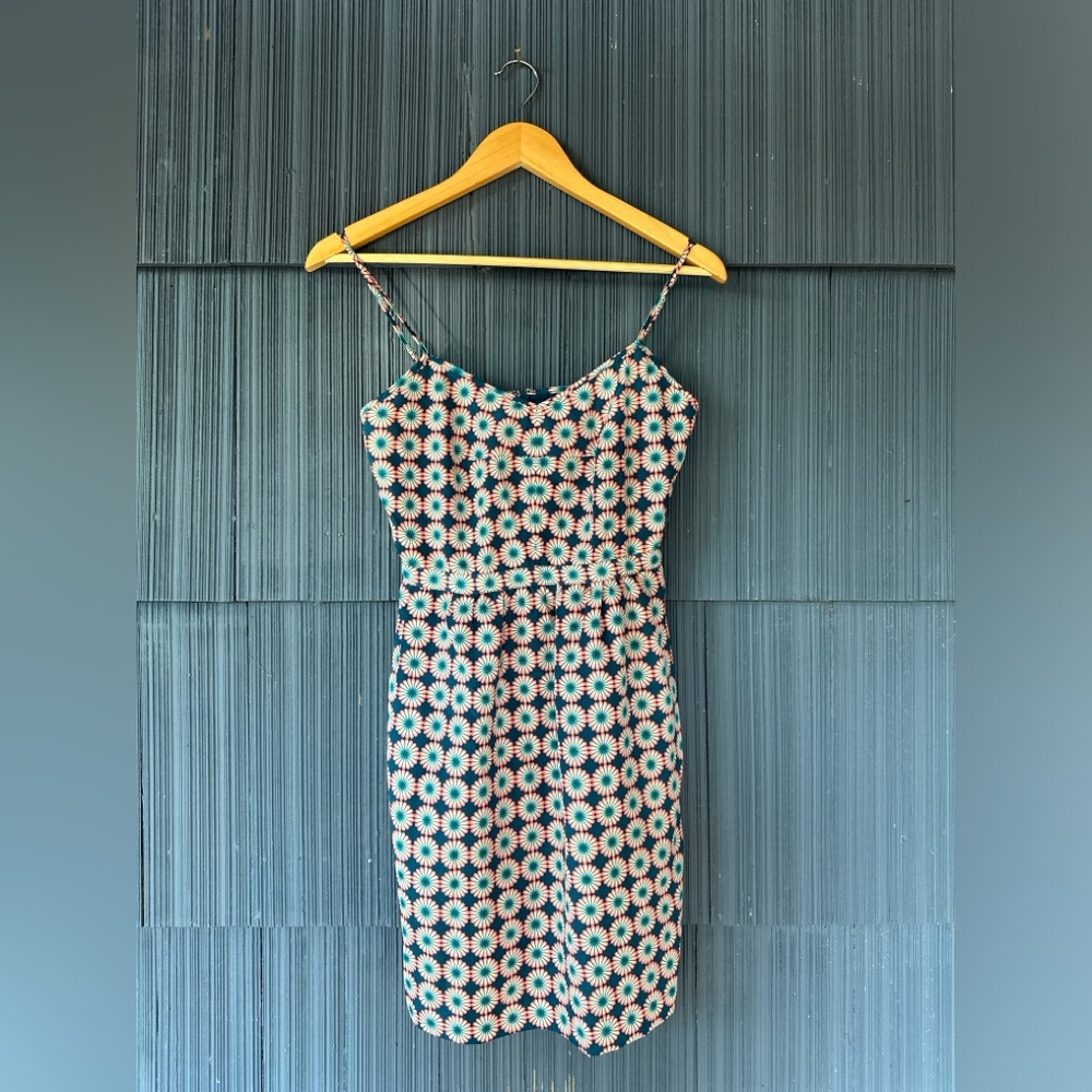 J. Crew printed Seaside cami dress